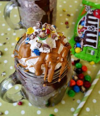 milkshake m&m's