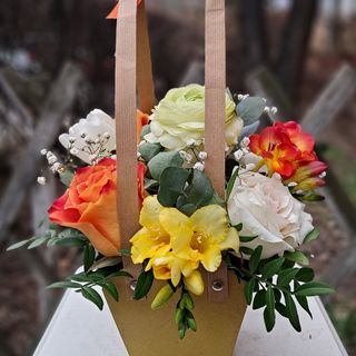 Cosulet  flori colorat 