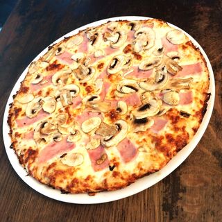 Pizza Prosciutto con Funghi Ø28cm