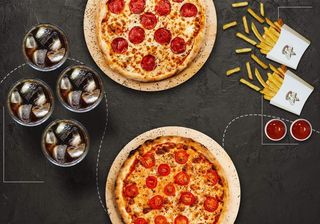 პეპერონის და მარგატირას მენიუ