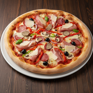 Pizza "Cavalerul trufaș" Ø 32cm