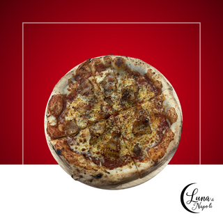 Pizza carbonara napoletana