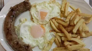  Plato combinado Butifarra Catalana