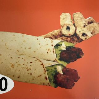 Piadina seekh kebab