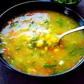 Sweet Corn Veg Soup