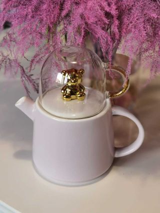 Set ceainic ursulet Tea for One Lila