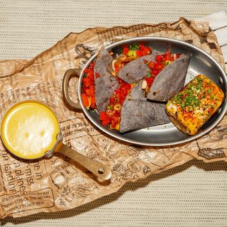 Quesadillas cu pui și porumb mexican
