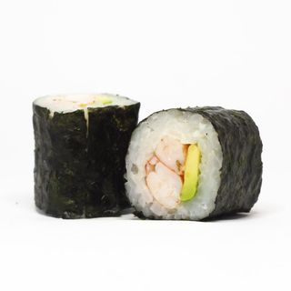 122. Maki Ebi Con Aguacate (8 Pzs.)
