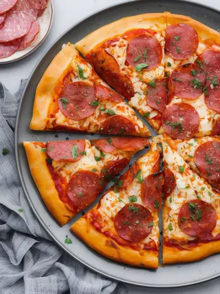 Pizza de salami (30 cm.)