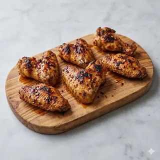 Grilled spicy chicken wings 6 pezzi