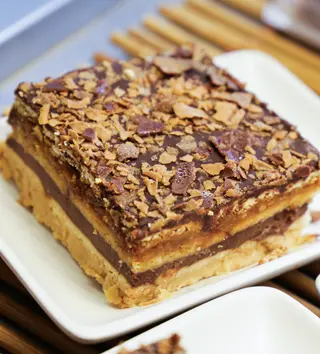 Gâteau Snickers