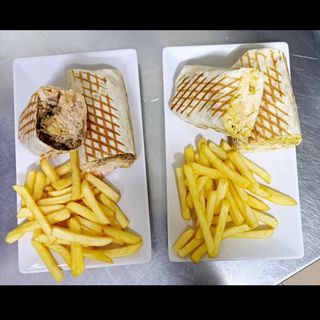 Menú Taco De Pollo A La Plancha Con Salsa De La Casa