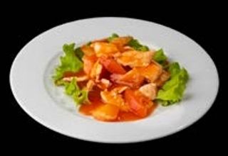 50. Pollo in salsa agrodolce