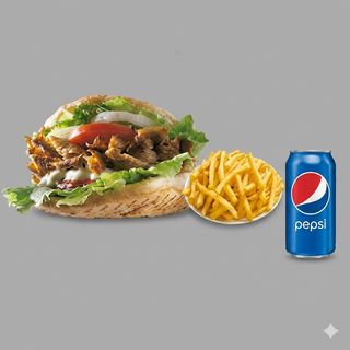 Pita Kebab Menú
