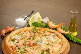 Pizza ai frutti di mare Ø 26cm