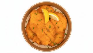 Snitel din piept de pui