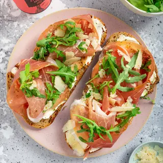 Tostada Con Jamón Serrano