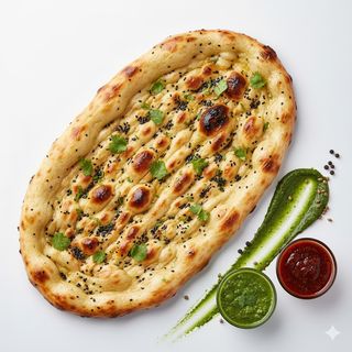 Afghani roghni naan