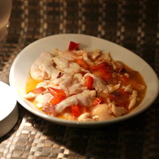 Pollo saltato piccante