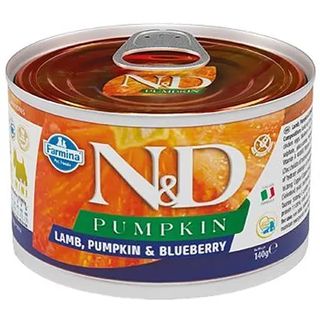 N&D Grain Free PUMPKIN LAMB ADULT MINI 140г
