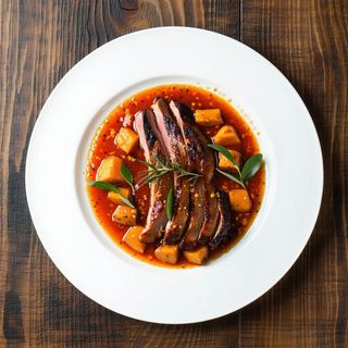 452 Anatra in salsa d'arancia