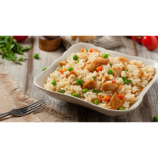 10. Ориз с пилешко и зеленчуци