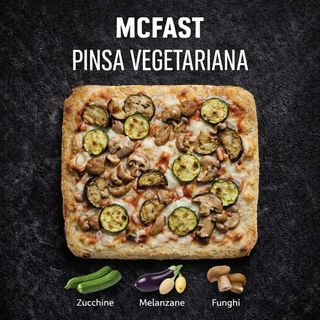PINSA--VEGETARIANA--
