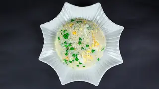Жареный рис с яйцом