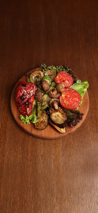 ბოსტნეული მანგალზე/ vegetables from the barbecue
