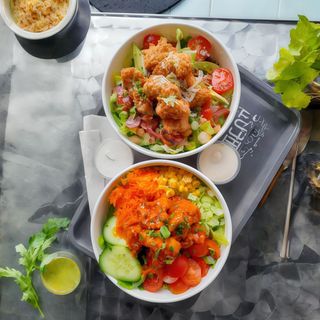 Crispy Buffalo Chicken Salad