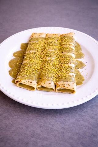 47. Palačinke s pistacijom