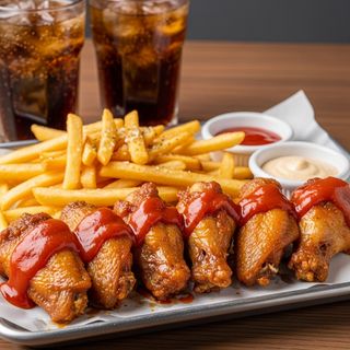 Menù hot spicy wings