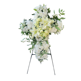 Coroana funerara in forma de cruce 1