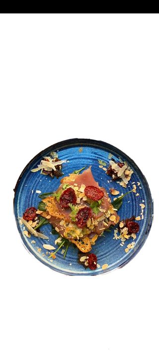 Millefoglie di tonno affumicato e guacamole