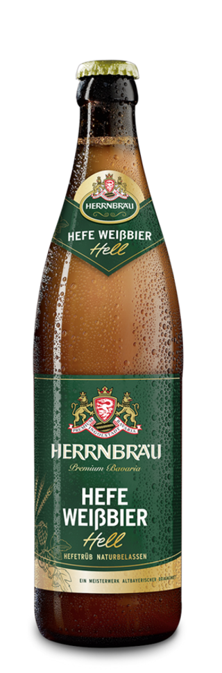 Herrnbräu Hefe Weißbier Hell Herrnbräu Hefe Weißbier Hell 0.5l