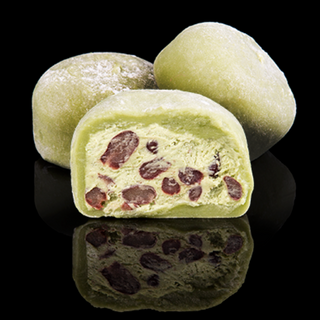 Mochi de Matcha e Feijão Vermelho