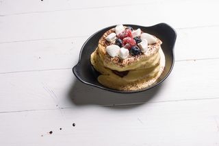 Панкейки с маршмеллоу