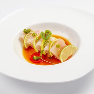 317. Carpaccio ricciola 