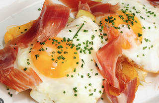 Huevos Fritos Con Jamón