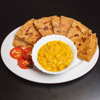 Chapati + Chicken Curry