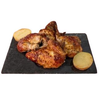 Pollo con guarnición