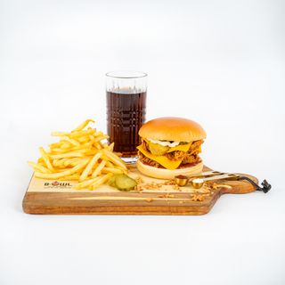 MENIU DOUBLE BURGER