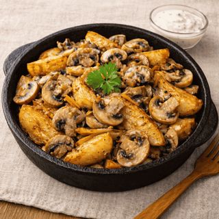 Гаряча сковорідка з печерицями (320/30г)