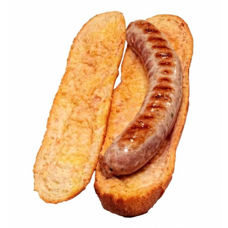 Bocadillo de butifarra de robellons