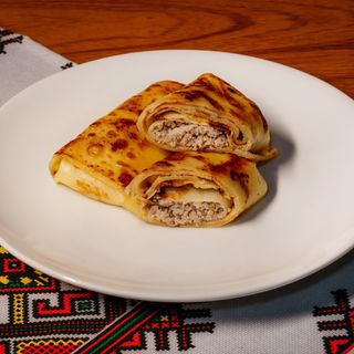 Pancakes with Meat