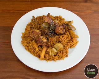 Arroz De Chato Murciano Y Pollo de Corral (Ración)