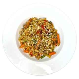 Паста з куркою теріякі та овочами, 285 г