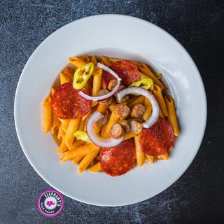 Sausage picant  pasta