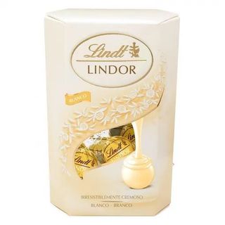 Bombones de Chocolate Blanco Lindt Lindor 200 Gr.
