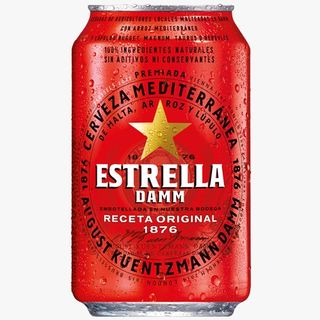 Estrella Damm Cerveza Lata 33cl